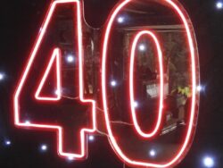 40 RGB Neon Sign 900mm x 712mm | Neon Lights Hire Sunshine Coast | Sunshine Coast Party & Event Hire