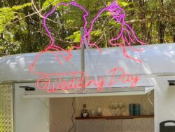 Wedding Day Neon Sign 900mm x 712mm | Neon Lights Hire Sunshine Coast | Alfie's Event Hire | Sunshine Coast Party & Event Hire