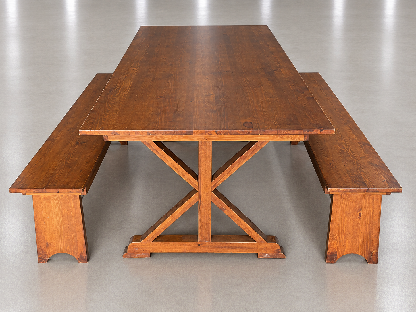 2.4M Timber Bench Seat - Image 2