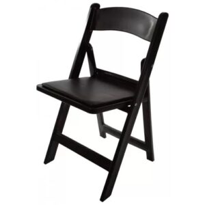 Black Americana Folding Chair | Sunshine Coast Chair Hire | Alfie's Event Hire | Sunshine Coast Party & Event Hire